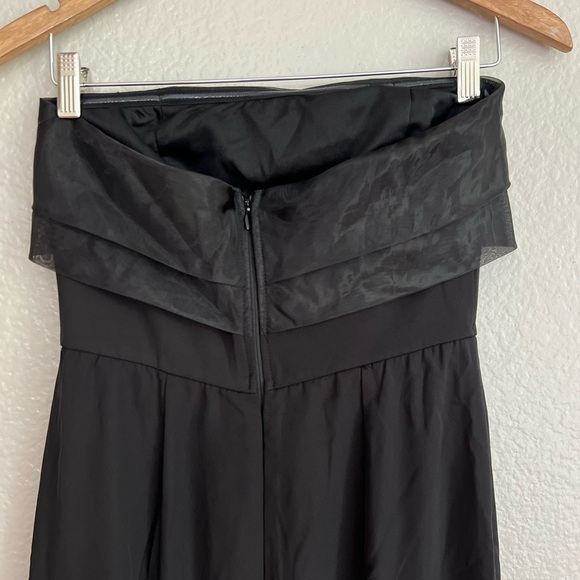 NWOT Brilliantly Bold Black Strapless Mermaid Maxi Dress - Picture 6 of 9